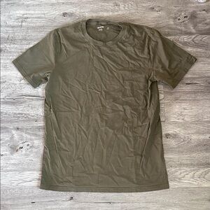 Hollister Olive Crew Neck Short Sleeve Tee